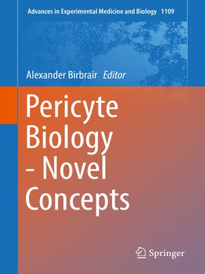 cover image of Pericyte Biology--Novel Concepts